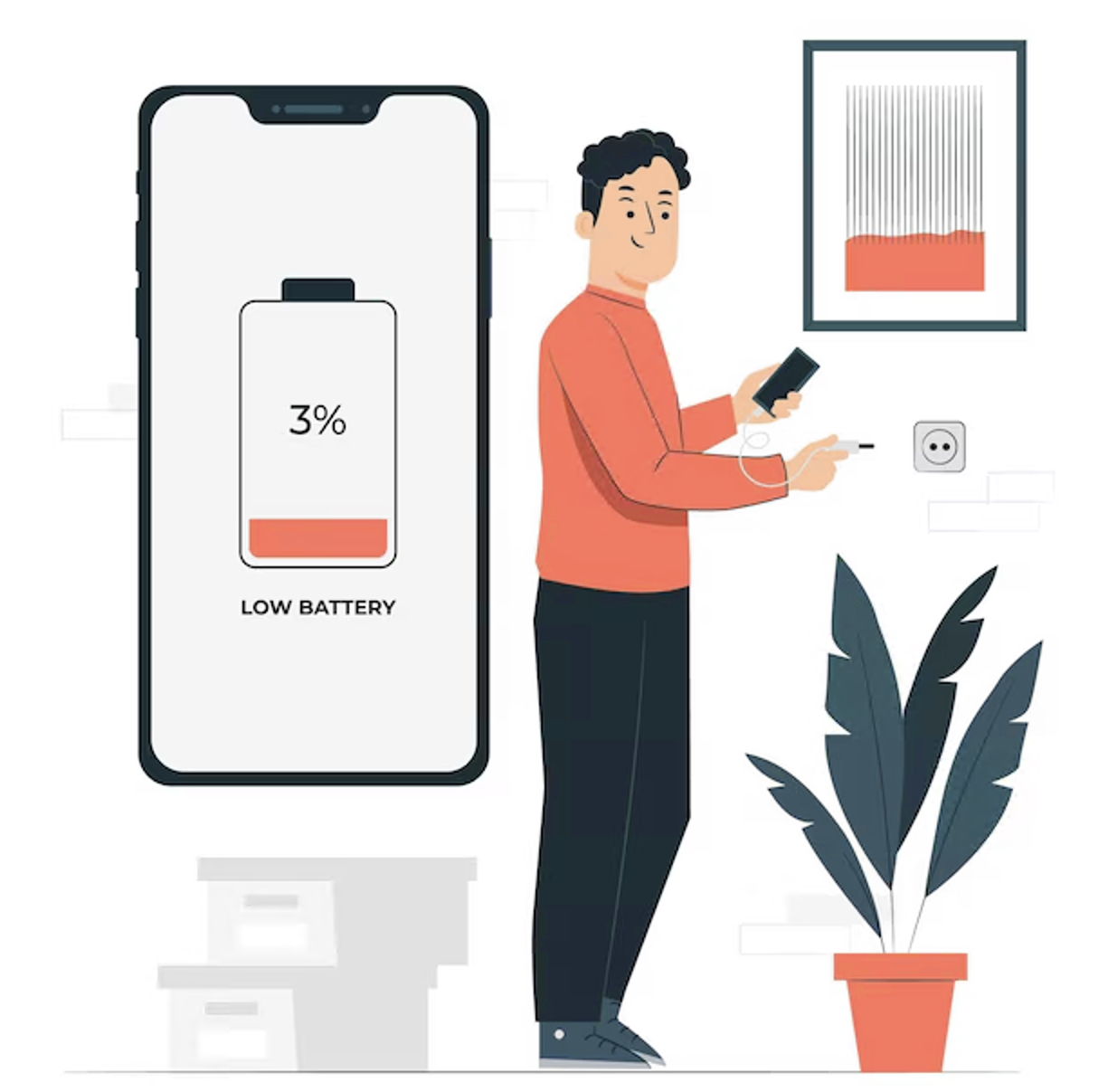 Mobile services illustration